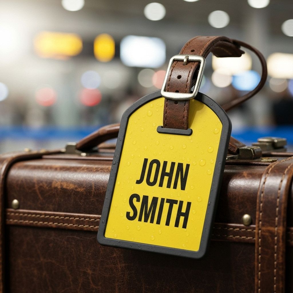 Luggage Name Tag